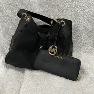Michael Kors handbag and wallet